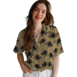 Anaheim Ducks Hawaiian Shirt – Palm Tree Motif