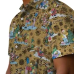 Anaheim Ducks Hawaiian Shirt – Simpsons Christmas