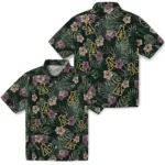 Appalachian State Mountaineers Hawaiian Shirt – Hibiscus Leaves Pattern