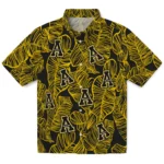 Appalachian State Mountaineers Hawaiian Shirt – Leaf Outline