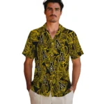 Appalachian State Mountaineers Hawaiian Shirt – Leaf Outline