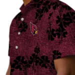 Arizona Cardinals Hawaiian Shirt – 50th State Flower