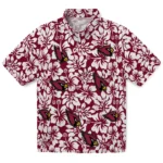 Arizona Cardinals Hawaiian Shirt – Hibiscus Motif