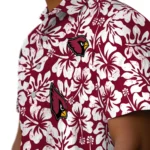 Arizona Cardinals Hawaiian Shirt – Hibiscus Motif