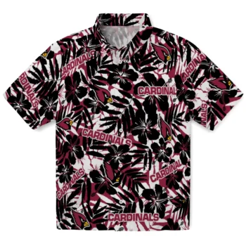arizona cardinals hibiscus overlay hawaiian shirts best selling