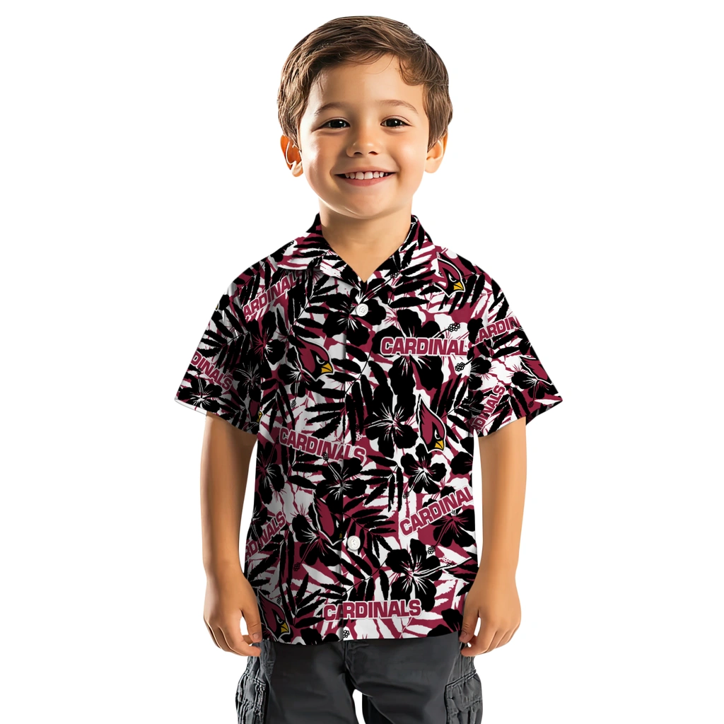 Arizona Cardinals Hawaiian Shirt - Hibiscus Overlay arizona cardinals hibiscus overlay hawaiian shirts top rated