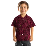 Arizona Cardinals Hawaiian Shirt – Leaf Outline