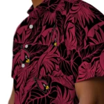 Arizona Cardinals Hawaiian Shirt – Monstera Layer