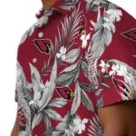 Arizona Cardinals Hawaiian Shirt – Palm Leaves