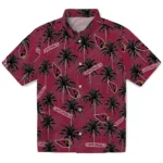 Arizona Cardinals Hawaiian Shirt – Palm Tree Motif