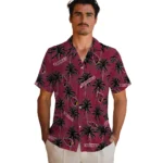 Arizona Cardinals Hawaiian Shirt – Palm Tree Motif