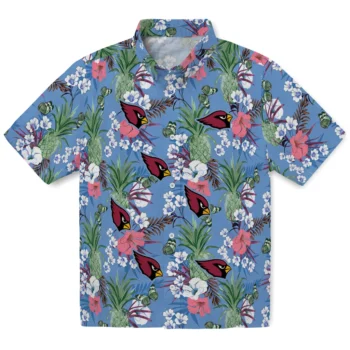 arizona cardinals pineapple bouquet best sky blue hawaiian shirts best selling