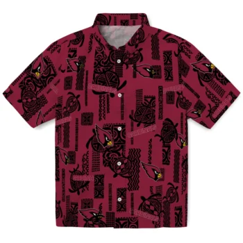 arizona cardinals turtle lines red hawaiian shirts best selling