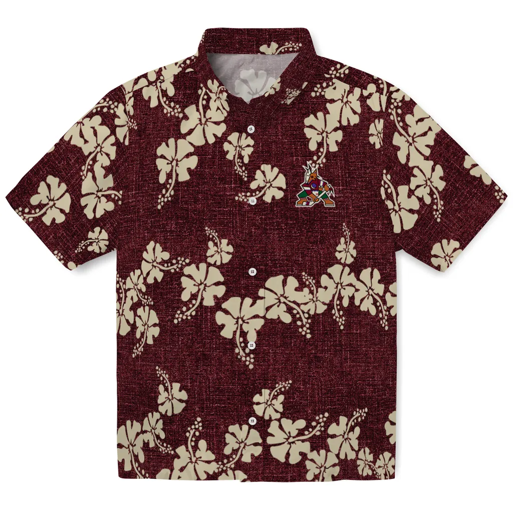 Arizona Coyotes Hawaiian Shirts