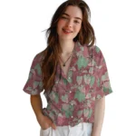 Arizona Coyotes Hawaiian Shirt – Anthurium Overlay
