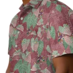 Arizona Coyotes Hawaiian Shirt – Anthurium Overlay