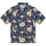 Arizona Coyotes Hawaiian Shirt – Flamingo Hibiscus