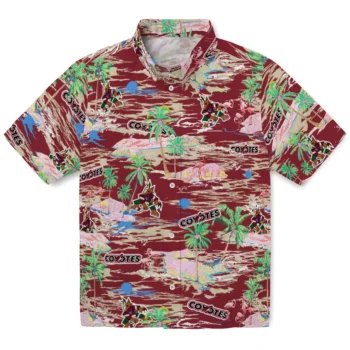 arizona coyotes flamingo retreat red hawaiian shirts best selling