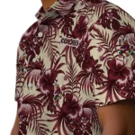 Arizona Coyotes Hawaiian Shirt – Hibiscus Exotic