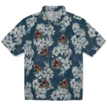 Arizona Coyotes Hawaiian Shirt – Hibiscus Flowers