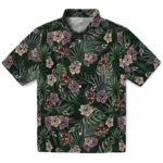 Arizona Coyotes Hawaiian Shirt – Hibiscus Leaves Pattern