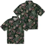 Arizona Coyotes Hawaiian Shirt – Hibiscus Leaves Pattern