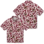 Arizona Coyotes Hawaiian Shirt – Hibiscus Motif