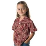 Arizona Coyotes Hawaiian Shirt – Leaf Outline