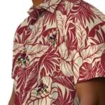Arizona Coyotes Hawaiian Shirt – Monstera Layer