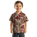Arizona Coyotes Hawaiian Shirt – Palm Leaves