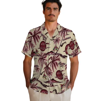 arizona coyotes palm sunset hawaiian shirts fashion forward