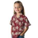 Arizona Coyotes Hawaiian Shirt – Palm Tree Motif