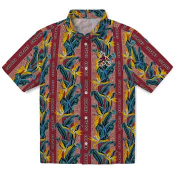 arizona coyotes paradise vines red hawaiian shirts best selling