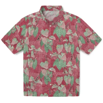 arizona diamondbacks anthurium overlay red hawaiian shirts best selling