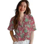 Arizona Diamondbacks Hawaiian Shirt – Anthurium Overlay