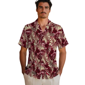 arizona diamondbacks hibiscus exotic red hawaiian shirts fashion forward