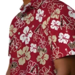 Arizona Diamondbacks Hawaiian Shirt – Hibiscus Flower Design