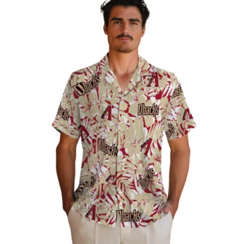 arizona diamondbacks hibiscus overlay hawaiian shirts fashion forward