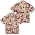 Arizona Diamondbacks Hawaiian Shirt – Hibiscus Overlay