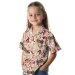 Arizona Diamondbacks Hawaiian Shirt – Hibiscus Overlay
