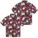 Arizona State Sun Devils Hawaiian Shirt – Flamingo and Hibiscus