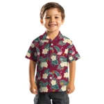 Arizona State Sun Devils Hawaiian Shirt – Flamingo and Hibiscus