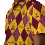 Arizona State Sun Devils Hawaiian Shirt – Golfing Plaid
