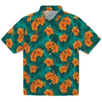 arizona state sun devils hibiscus escape green hawaiian shirts best selling