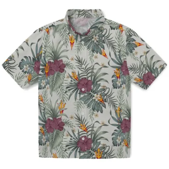 arizona state sun devils hibiscus designs beige hawaiian shirts best selling