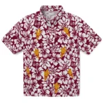 Arizona State Sun Devils Hawaiian Shirt – Hibiscus Motif