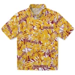 Arizona State Sun Devils Hawaiian Shirt – Hibiscus Overlay
