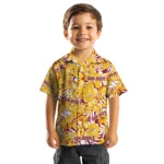Arizona State Sun Devils Hawaiian Shirt – Hibiscus Overlay