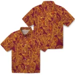 Arizona State Sun Devils Hawaiian Shirt – Leaf Outline