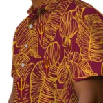 Arizona State Sun Devils Hawaiian Shirt – Leaf Outline